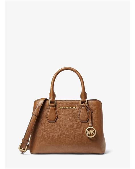 Michael Michael Kors Camille Small Leather Satchel 